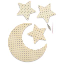 Cross Stitch Style Big Stitch DIY Wall Art Sets