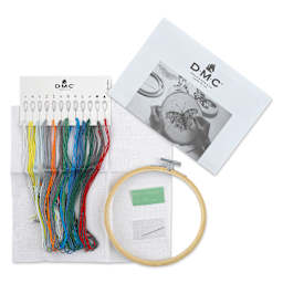 DMC Stitch Kit - New York contents