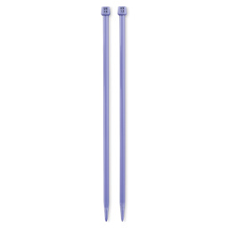 Lion Brand Single Point Knitting Needles - Size 13, 9 mm, Pkg of 2 (out of package)