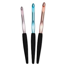 Susan Bates Ergonomic Crochet Hook Set - Set of 3, US L11, M13, and N15