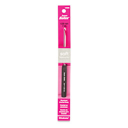 Susan Bates Ergonomic Crochet Hook - US 7, 4.5 mm shown in package