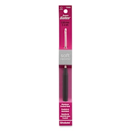Susan Bates Ergonomic Crochet Hook - US E4, 3.5 mm shown in package