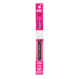 Susan Bates Ergonomic Crochet Hook - US H, 5 mm shown in package