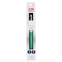 Prym Ergonomics Crochet Hook - 7 mm, front of the packaging