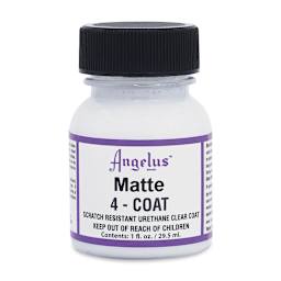 Angelus 4-Coat Urethane Clear Coat - Matte, 1 oz, Bottle