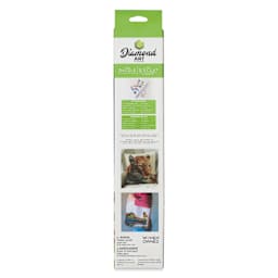 Leisure Arts Diamond Painting Kit - Sunflower, back of packaging