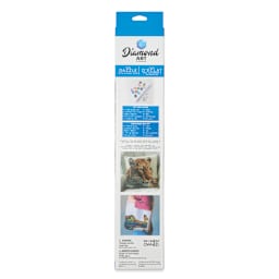 Leisure Arts Diamond Painting Kit - Patriotic Truck, back of packaging