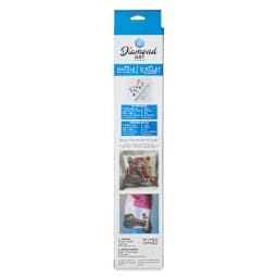 Leisure Arts Diamond Painting Kit - Canal View, back of packaging