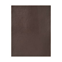Realeather Deertan Leather Trim - Dark Brown, 11" x 8-1/2"
