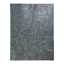 Realeather Bomber Leather Trim - Blue, 8-1/2" x 11", sheet