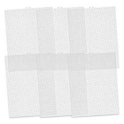 Janlynn Plastic Canvas - Medium, Pkg of 6, 10-1/2" x 13-1/2" - out of packaging