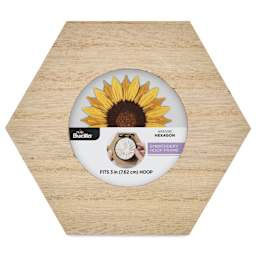 Bucilla Embroidery Hoop Frame - Hexagon, 3"