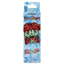 POINSETTIAJacquard Ice Dye Kit - Poinsettia front of packaging