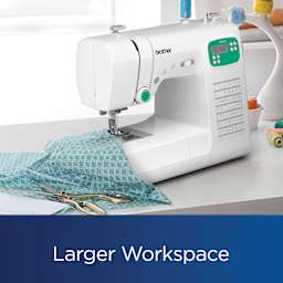Larger Workspace