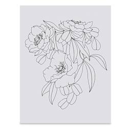 The Plant Lady: A Floral Coloring Book with Succulents and Flowers, Flower Artwork