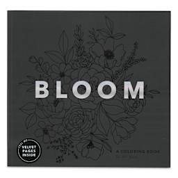 Bloom: A Flower Coloring Book (front cover)