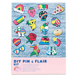 Yellow Owl Workshop DIY Pin and Flair Kit, front of packaging