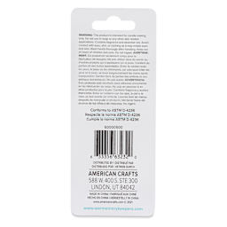 We R Memory Keepers Wick Candle Making Dye - Coral back of packaging