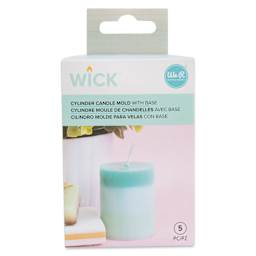 We R Memory Keepers Wick Plastic Candle Mold - Cylinder front of packaging
