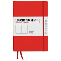 Leuchtturm1917 Blank Hardcover Notebook - Fox Red, 5-3/4" x 8-1/4"