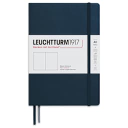 Leuchtturm1917 Blank Hardcover Notebook - Deep Sea, 5-3/4" x 8-1/4"