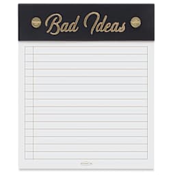 DesignWorks Ink Bad Ideas Post Bound Ledger