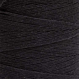 Maysville Cotton Warp - 800 Yards, Black - close-up