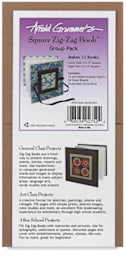 Arnold Grummer's Zig-Zag Book Classroom Pack - Square Books, 4.5" x 4.5", Pkg of 12
