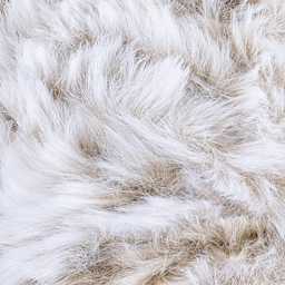 Lion Brand Go For Faux Yarn - Blonde Elk, close-up