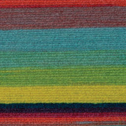 Lion Brand Mandala Yarn - Wizard, 590 yards close up showing completed pattern texture