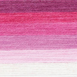 Lion Brand Mandala Yarn - Cupid, 590 yards close up showing completed pattern texture
