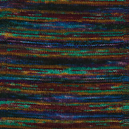 Premier Yarn Spun Colors Yarn - Stained Glass, 419 yds close up showing completed knitted pattern