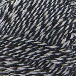 Lion Brand Basic Stitch Anti-Pilling Yarn - Black/White, close-up