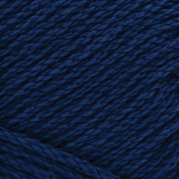 Lion Brand 24/7 Cotton Yarn - Admiral, 186 yards close up to show texture