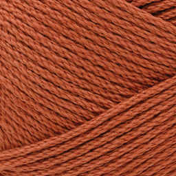 Lion Brand 24/7 Cotton Yarn - Heatwave, 186 yards close up to show texture