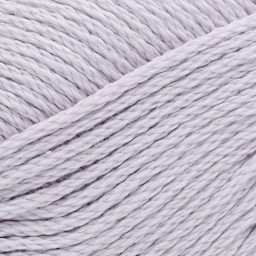 Lion Brand 24/7 Cotton Yarn - Wisteria, 186 yards close up to show texture