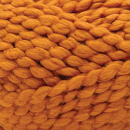 Premier Yarn Chunky Cotton Yarn - Sweet Potato, 50 yards close up showing texture
