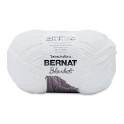 Bernat Blanket Yarn - White, 220 yards