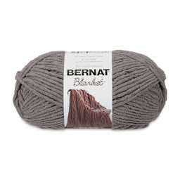 Bernat Blanket Yarn - Dark Grey, 220 yards