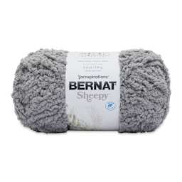 Bernat Sheepy Yarn - Vapor Gray, 149 yards