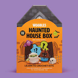 The Woobles Woobly Haunted House Collectors Box - front of packaging