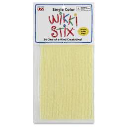 Wikki Stix - Pkg of 36, White, 6" - front of packaging