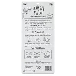 Wikki Stix - Pkg of 48, Nature Colors, 8" - back of packaging