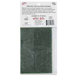 Wikki Stix - Pkg of 36, Forest Green, 6" - back of packaging