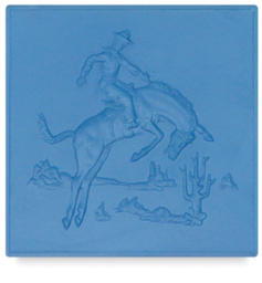 Metal Smith Molds - Top view of Bronco Mold