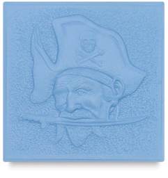 Metal Smith Mold - 4" x 4", Pirate