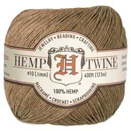 Hemptique Hemp Twine - 0.5 mm, 400 ft
