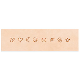 Realeather Funtime Stamp Tool Head Set - stamp designs on leather