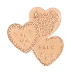 Realeather Leather Hearts