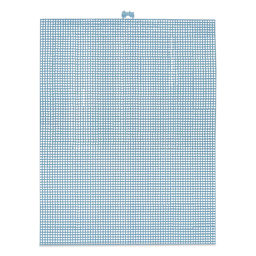 Colorful Plastic Canvas - 10-1/2" x 13-1/2", Light Blue